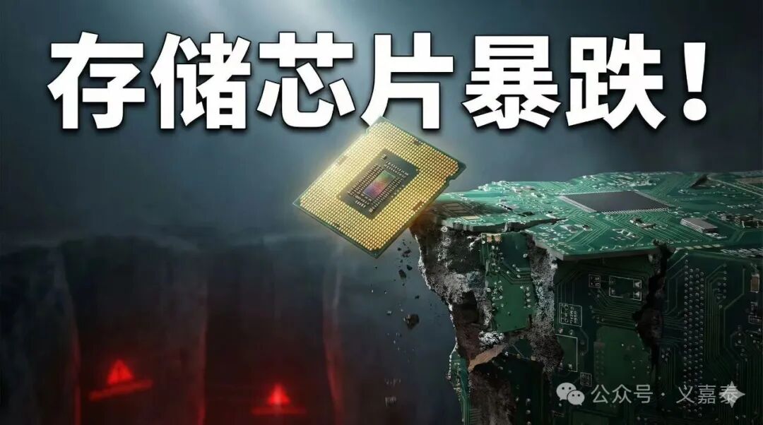 存储芯片板块暴跌?